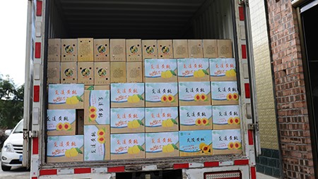 助銷黃桃社會(huì)扶貧，關(guān)愛(ài)員工送高溫福利